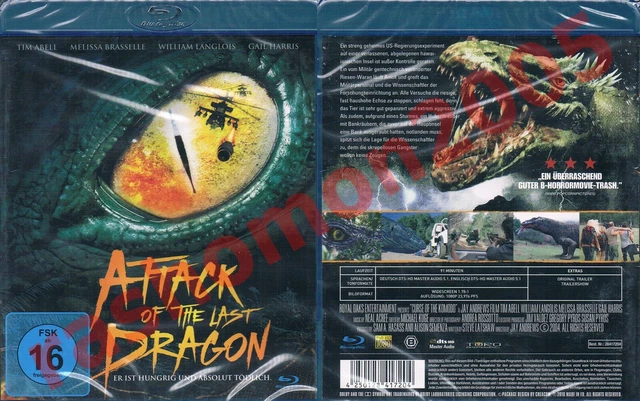 BLU-RAY CURSE OF THE KOMODO 2004 Tim Abell Gail Harris Jim Wynorski ...