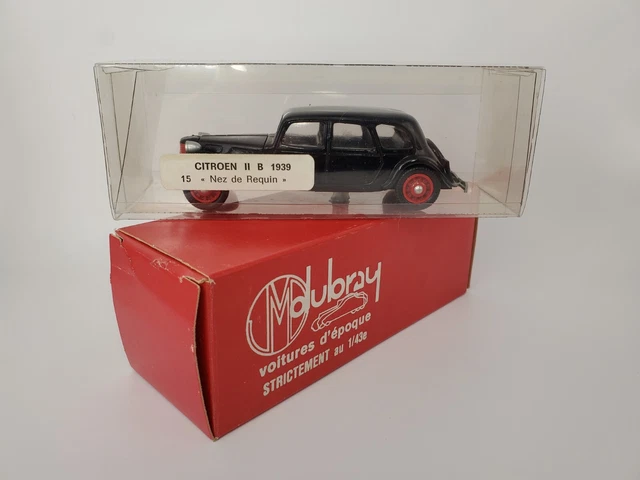 Dubray SB 1/43 - Citroen Traction 11B 1939 Nez de Requin