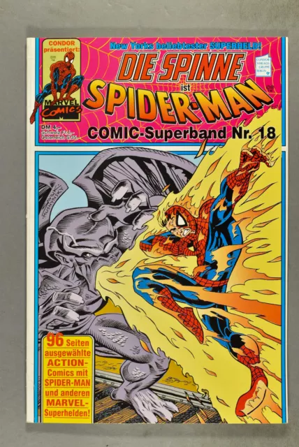Die Spinne ist Spider-Man. Comic-Superband 18. Condor.