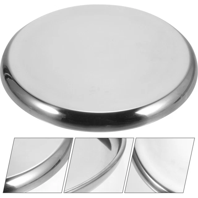 Taburete de acero inoxidable de acero inoxidable sillas de comedor taburete redondo de bar
