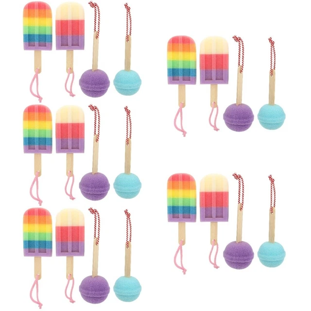 20 Pcs Body Wash Sponge Bath Sponge Bulk Washcloths Toddler Body Wash So Soft