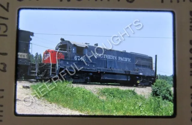 Original '72 Kodachrome Slide SP Southern Pacific 6746 U25B Norris Yard   34L30