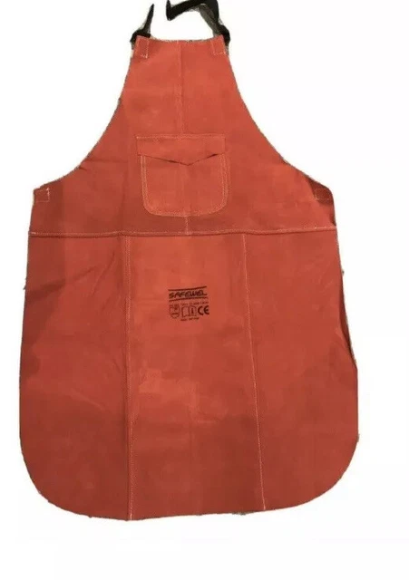 Tablier De Protection Soudure - Pour Soudeurs, Verriers, Forgerons, Polyurethane, 100 Cm