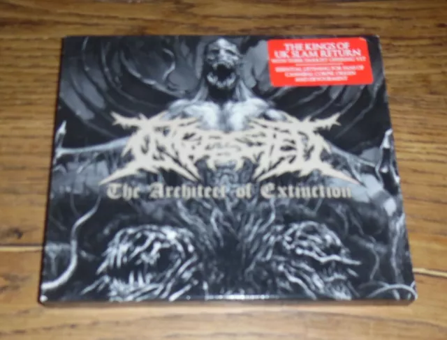 Ingested – The Architect Of Extinction CD Slipcase UK Death Metal