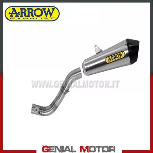 Pot D'Echappement + Raccord Kat Arrow Xkone Acier Honda Crf 250 L 2017 > 2018