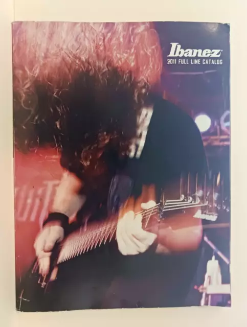 2011 Ibanez Full Line Catalog Guitars - 120 pages