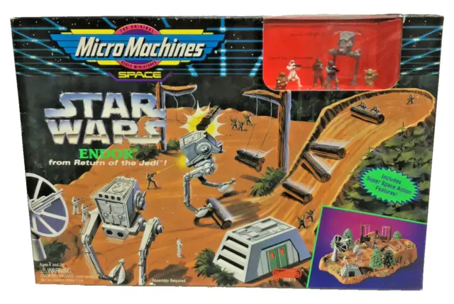 Micro Machines Star Wars Endor Return of the Jedi Playset con Figure Galoob