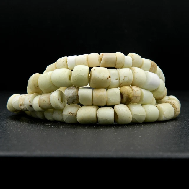 KYRA MINT* 112 Ancient VENETIAN Trade GLASS Beads-5.4 to 10.8 mmDIA-1700s-SAHARA