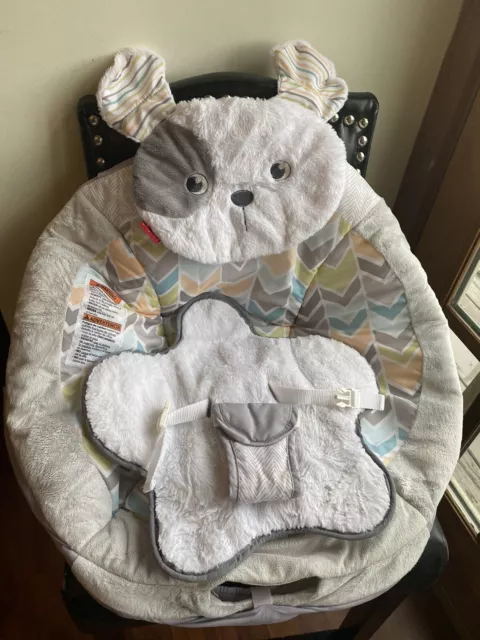 Fisher Price Snugapuppy Bouncer Fabric Seat Cover Pad Cushion Replacement Part