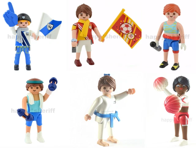 PLAYMOBIL 6 SPORTS Athletes Figures Boys and Girls Series