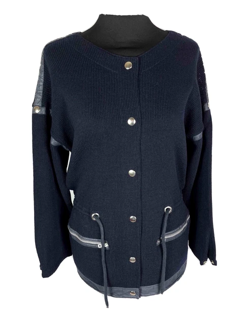 Jc De Castelbajac for Iceberg Cardigan Sweater Woman Jumper SZ.M - 44