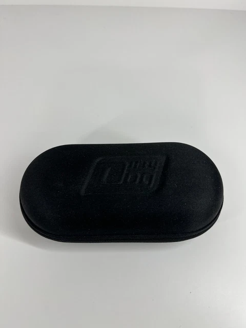 Dirty Dog Sun Glasses case black semi hard zip up clamshell eye storage