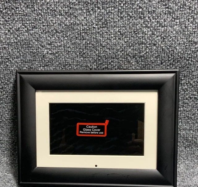 Pandigital PAN70-0 Black USB Home Essentials 7" LCD Screen Digital Photoframe