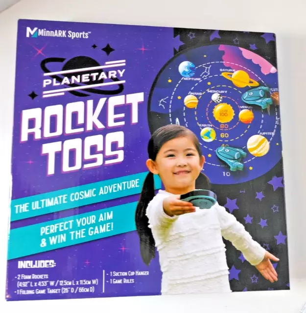 PLANETARY Rocket Toss/ Safe - Foam  GAME 2+ Players - Age 3+ /MinnARK / SEALED!