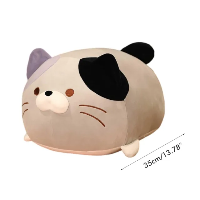 NEW CAT PLUSH Pillow Fat Cat Stuffed Plushie Pillows Toy Sleeping