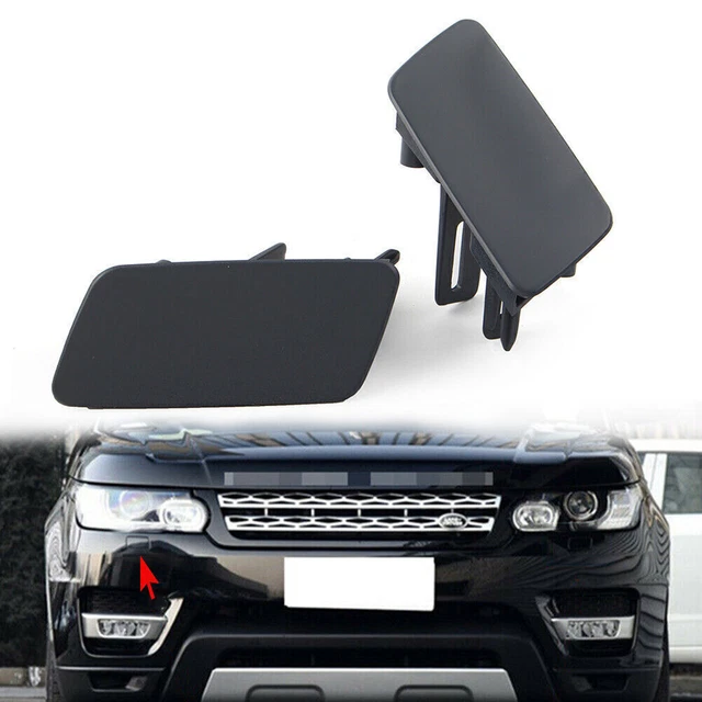 Pair Headlamp Washer Cover Cap For Range Rover Sport 2014-2018 LR045044/LR045045