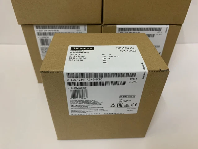 SIEMENS 6214-1AG40-0XB0 6ES7214-1AG40-0XB0 Simatic S7Simatic S7 1200 HT ...