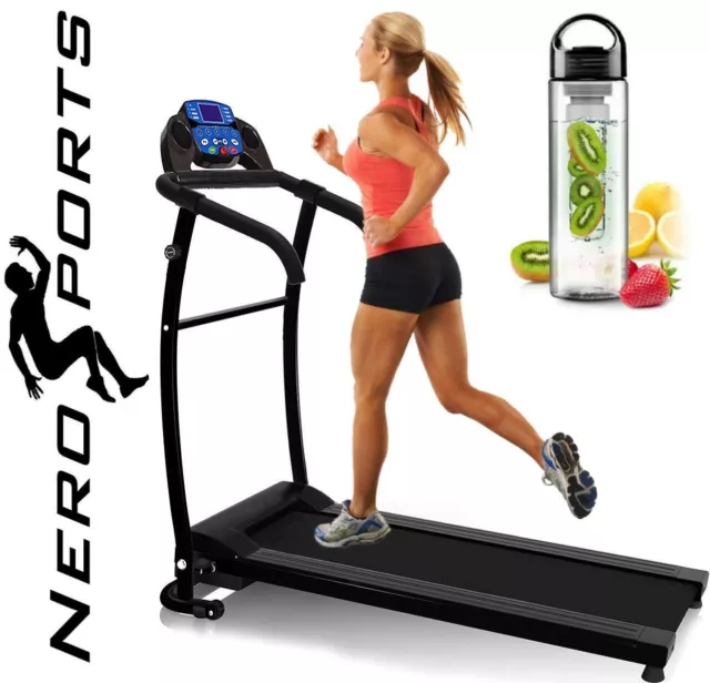 NERO PRO TREADMILL Fixed Incline Electric Motorised Folding Running Machine