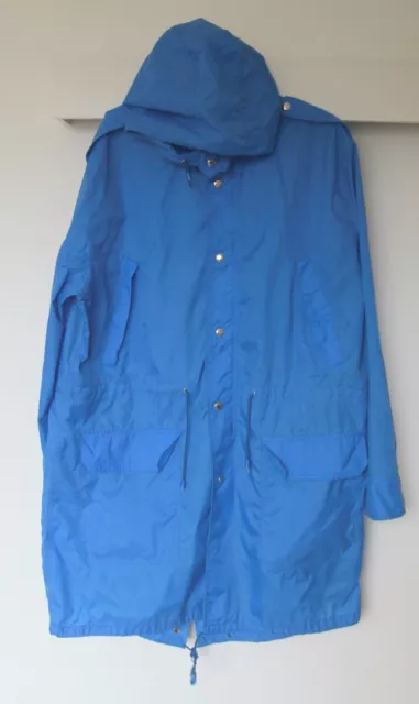 Cappuccio coda di pesce Campri 40 in blu grande
