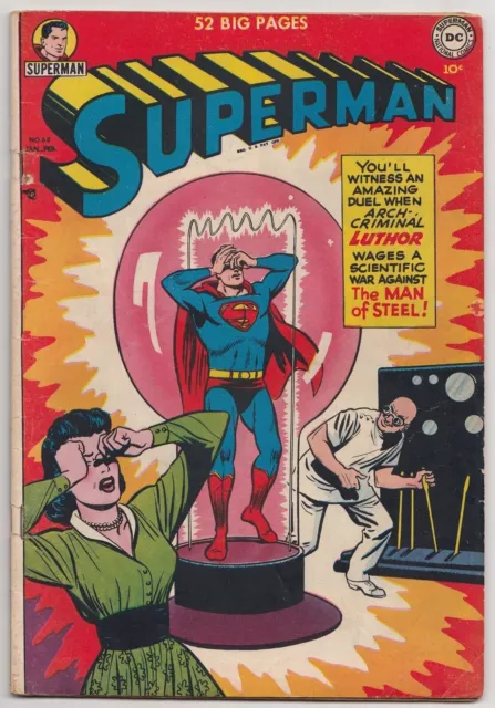 Superman #68, G+/VG-, Jan.-Feb. 1951