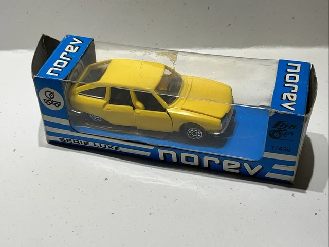 Miniature Citroën GS Coca-Cola NOREV 1/43 - Jaune - Collection Ancienne Novolinea