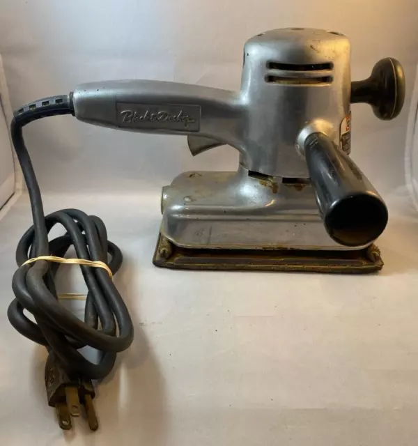 Vintage Black and Decker U-440 Deluxe Power Sander for parts need