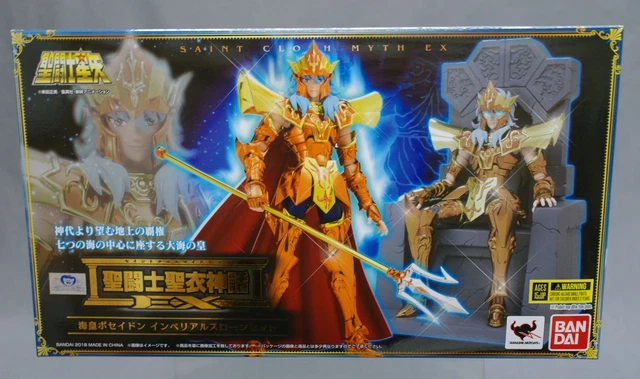 SAINT SEIYA MYTH Cloth EX Sea Emperor Poseidon Imperial Throne Set ...