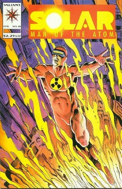 Solar Man of the Atom #18 February 1993 Valiant Comic Book (VG/FN)