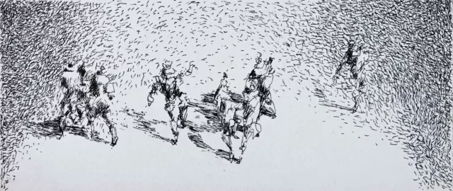 Jean-Pierre Divertido - Dibujo Original - Tinta - sin Título 13