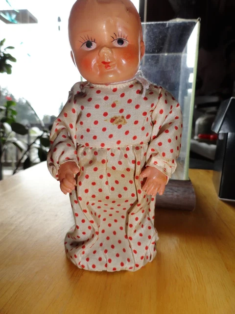 Ancien Jouet Trapéziste Clown – Celluloïd, Bois, Métal – SIC France 1910-20