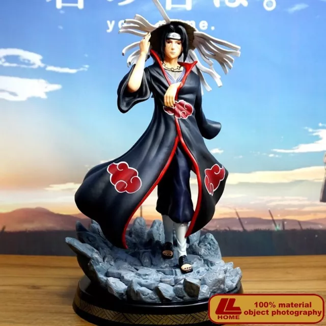 Anime ninja Shippuden Akatsuki Uchiha Itachi 12.6 Inch Figure Statue Toy Gift