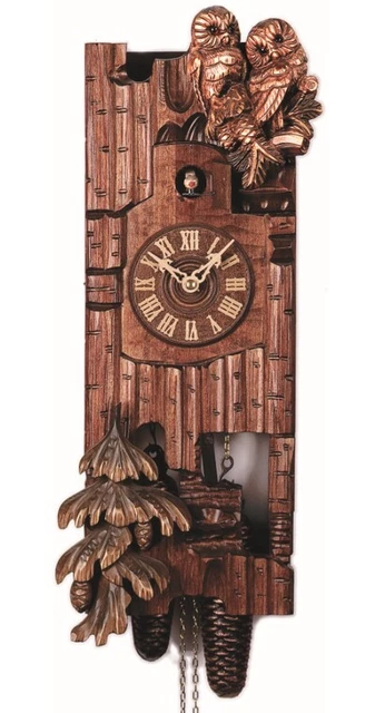 Orologio a cucù 2 gufi RH 3523 NUOVO
