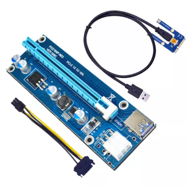 PCIe to PCI Express 16X Riser for Laptop External image Card  5065