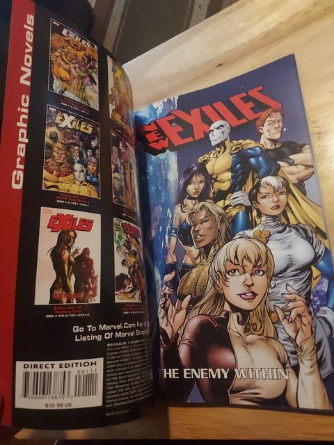 New Exiles Vol.3 GN w/#13-15 & Annual #1 (2009) The Enemy Within! 2