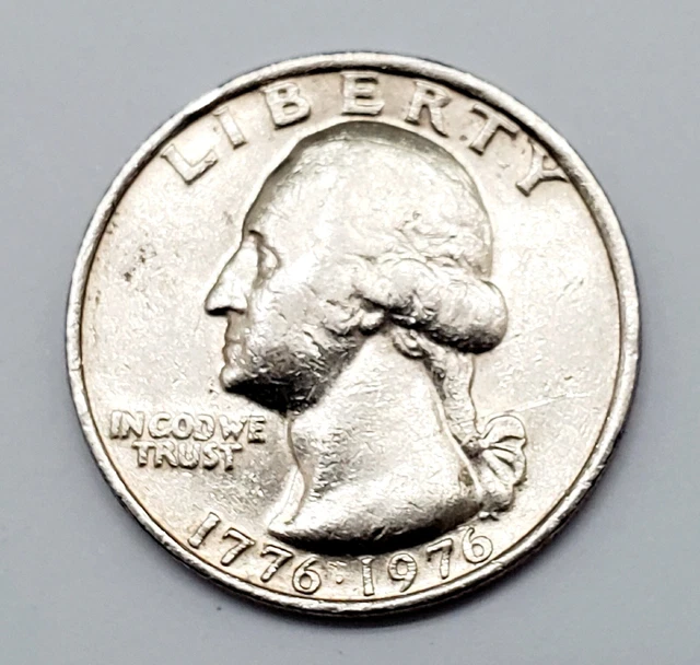 1776-1976 NMM Bicentennial Quarter Error Coin