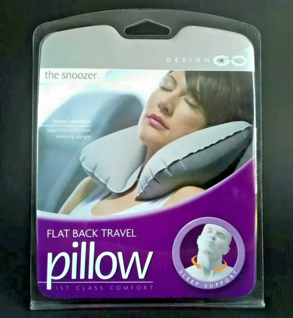 Travel Ease: Go Travel Snoozer - Inflatable Neck Support Pillow