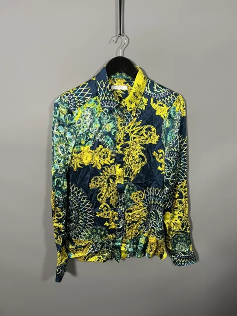 VERSACE COLLECTION SILK Shirt - Size UK12 - Great Condition - Women’s