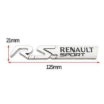 Logo Monogramme RS Renault Sport Pour Clio Mégane Twingo 