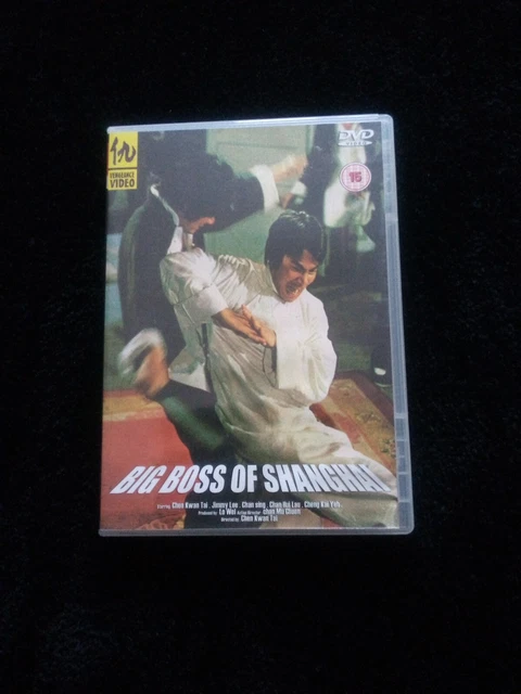 The Big Boss of Shanghai DVD (2004) Chen Kuan-Tai cert 15  VG