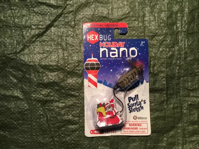 HexBug Holiday nano Pull Santa's Sleigh (Newton Series)