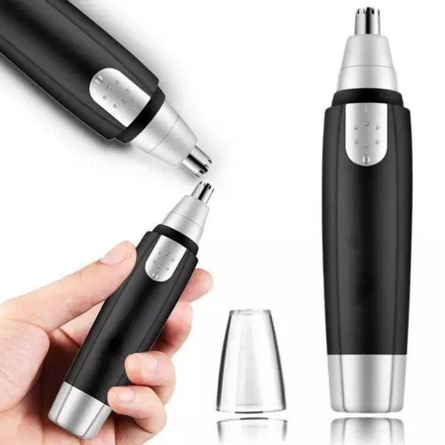 Limpiador de pelo eléctrico nariz oreja afeitadora de cejas unisex\