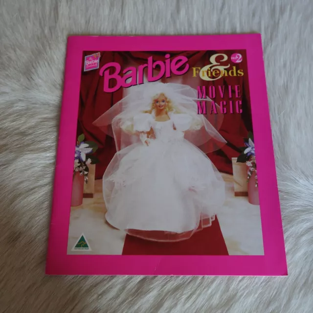 Barbie Movie Magic Vtg BARBIE and FRIENDS Book 1999 Vtg Mattel Barbie Doll Book