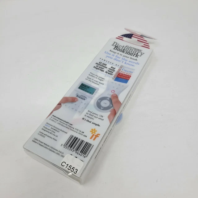 Electronic Dictionary Bookmark- V0522 US Edition D1