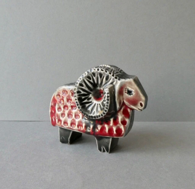 Broches Vintage Animalières En Céramique Dorée Signées Fuhrmann - Fabriquées En Suisse