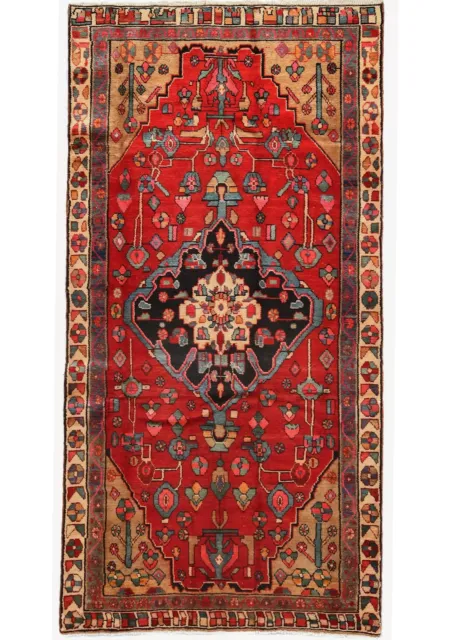 Oriental Runner Rug Hallway 4X8 Handmade Tribal Vintage Farmhouse Decor Carpet