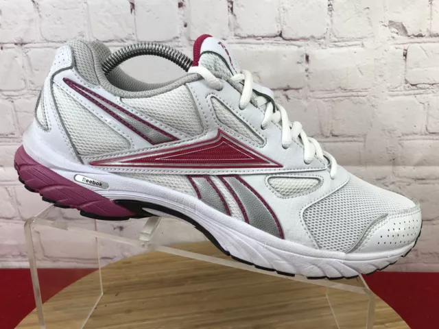 Reebok Doublehall Running Shoes (J88148) White Womens Size 11 2