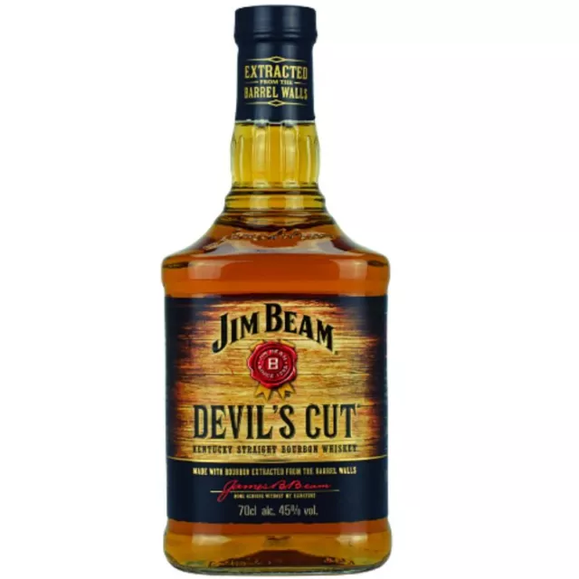 Jim Beam Devil`s Cut Whisky Amerika 0,7l 45 - 50 % Vol. USA Whiskey Bourbon