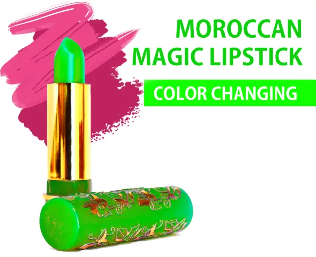 Rouge à lèvres magique marocain (24h) changeant de couleur en rose, Akkar 24h