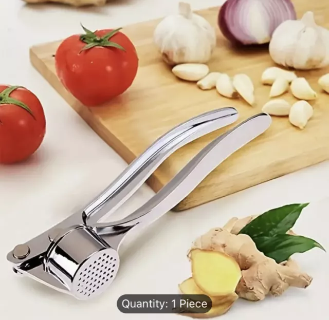 Garlic Press Heavy Duty Garlic Crusher Kitchen Utensils