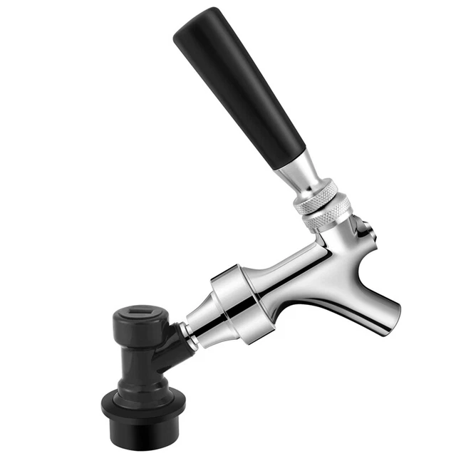 ICH-ZAPFE - Rubinetto Birra Con Compensatore, Rubinetto Birra Compensatore Rubinetto Placcato Oro 4250517500791